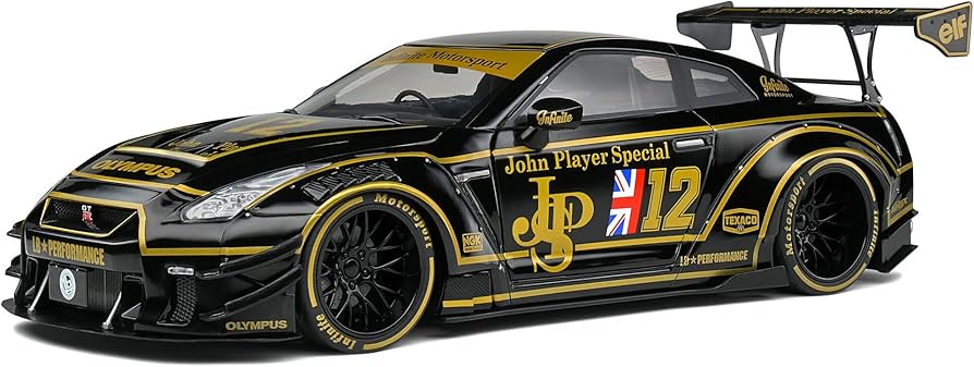 Amazon | ソリド 1/18 日産 GT-R R35 リバティーウォーク JPS 2022