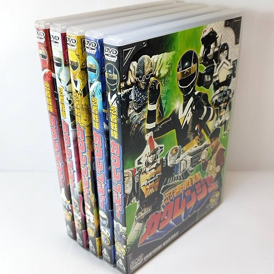 Amazon.co.jp: 忍者戦隊カクレンジャー 1～5(DVD2枚組) 全5巻セット
