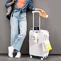 Amazon.com | YANQIAO Carry-on Luggage with Cup Holder & USB