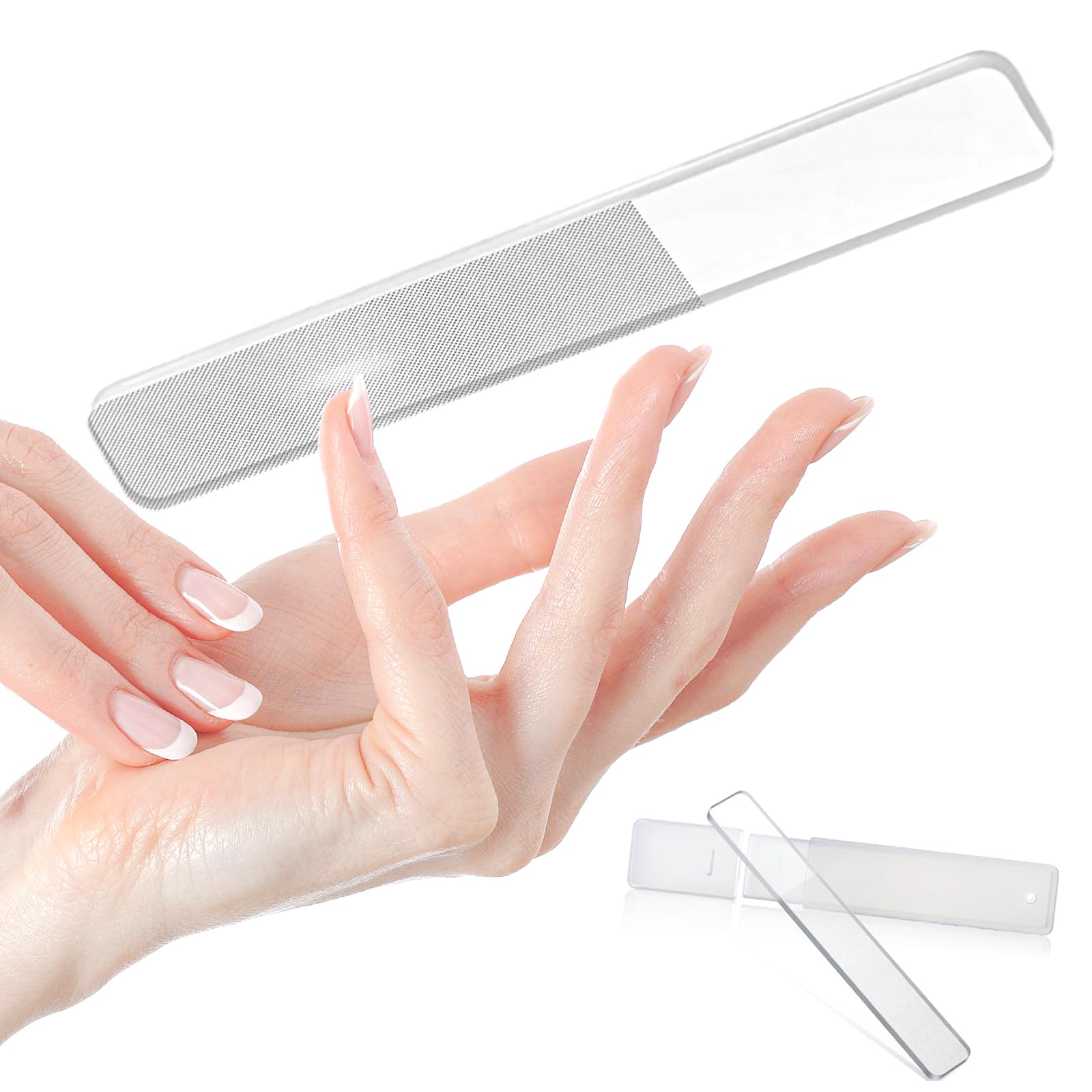 Amazon.co.jp: 【2026年最新改良版】爪やすり 爪磨き ガラス製 最新