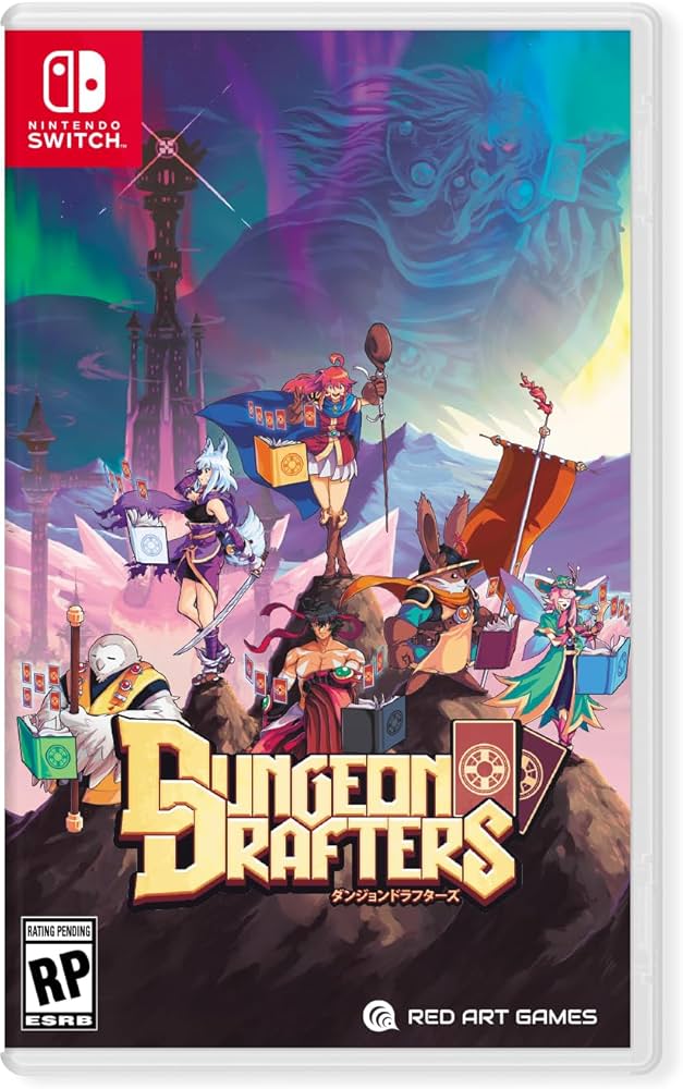 Amazon.com: Dungeon Drafters - Nintendo Switch : Red Art