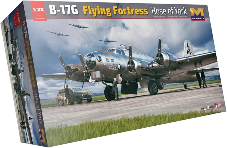 Amazon.com: HK Models 1/32 B-17G Flying Fortress Rose of York