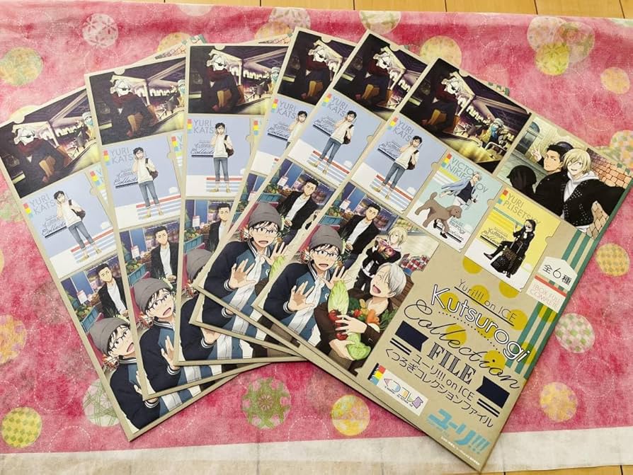 Amazon.co.jp: ユーリ on ICE 日常風景：A4クリアファイル：6枚セット