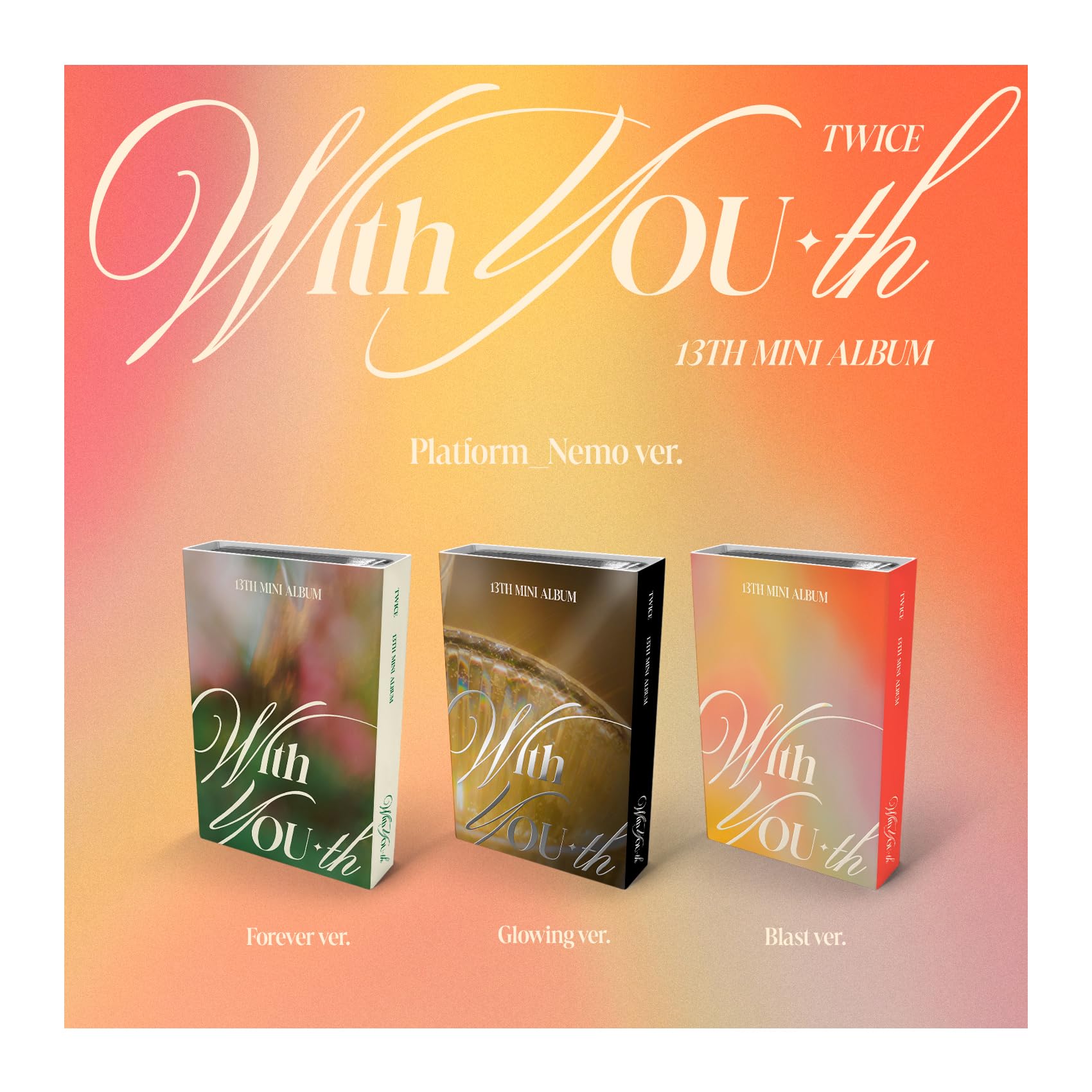 Amazon.com: TWICE With YOU-th 13th Mini Album NEMO Blast Version