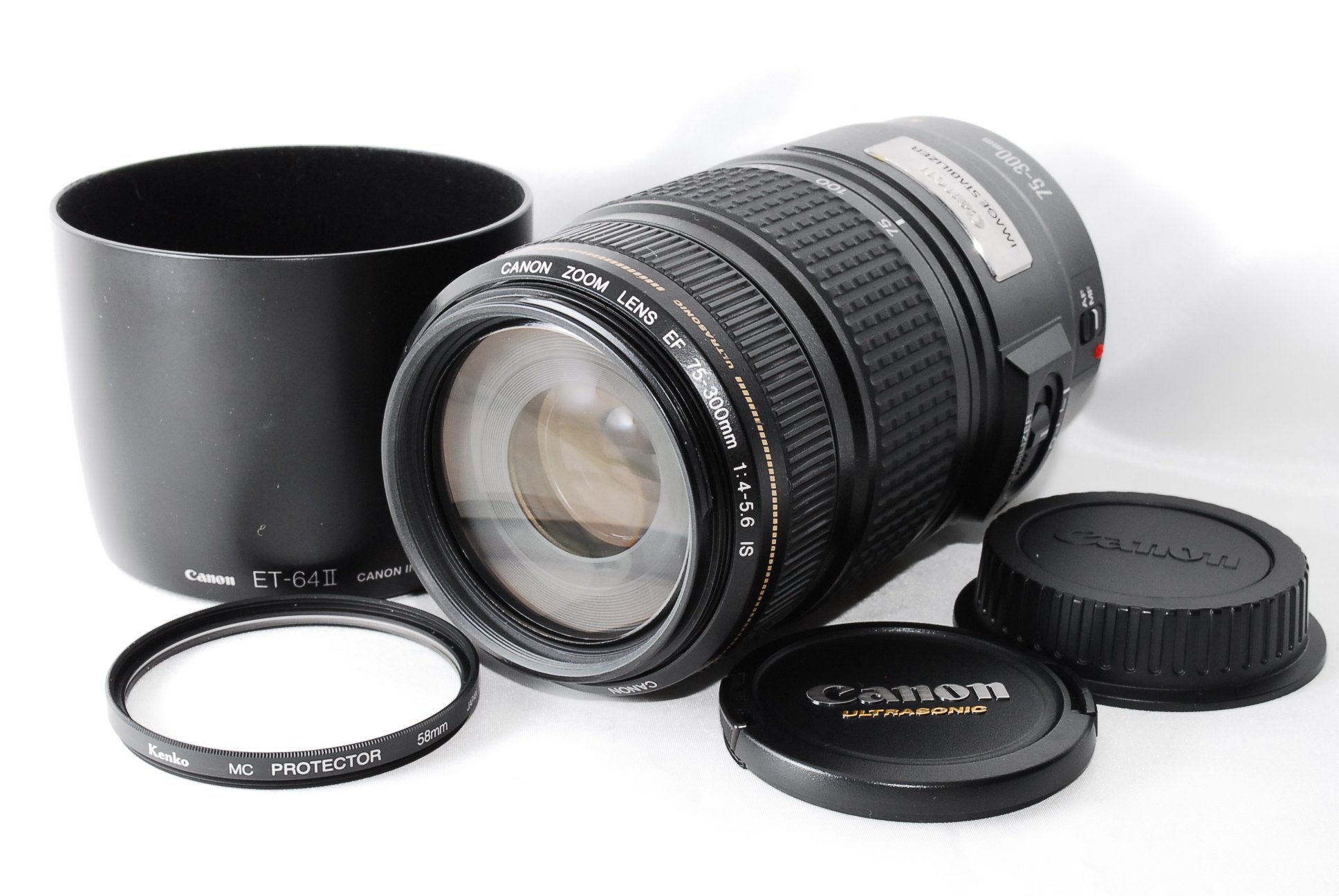 Amazon.co.jp: Canon EF 75-300mm F4-5.6 IS USM : 家電＆カメラ