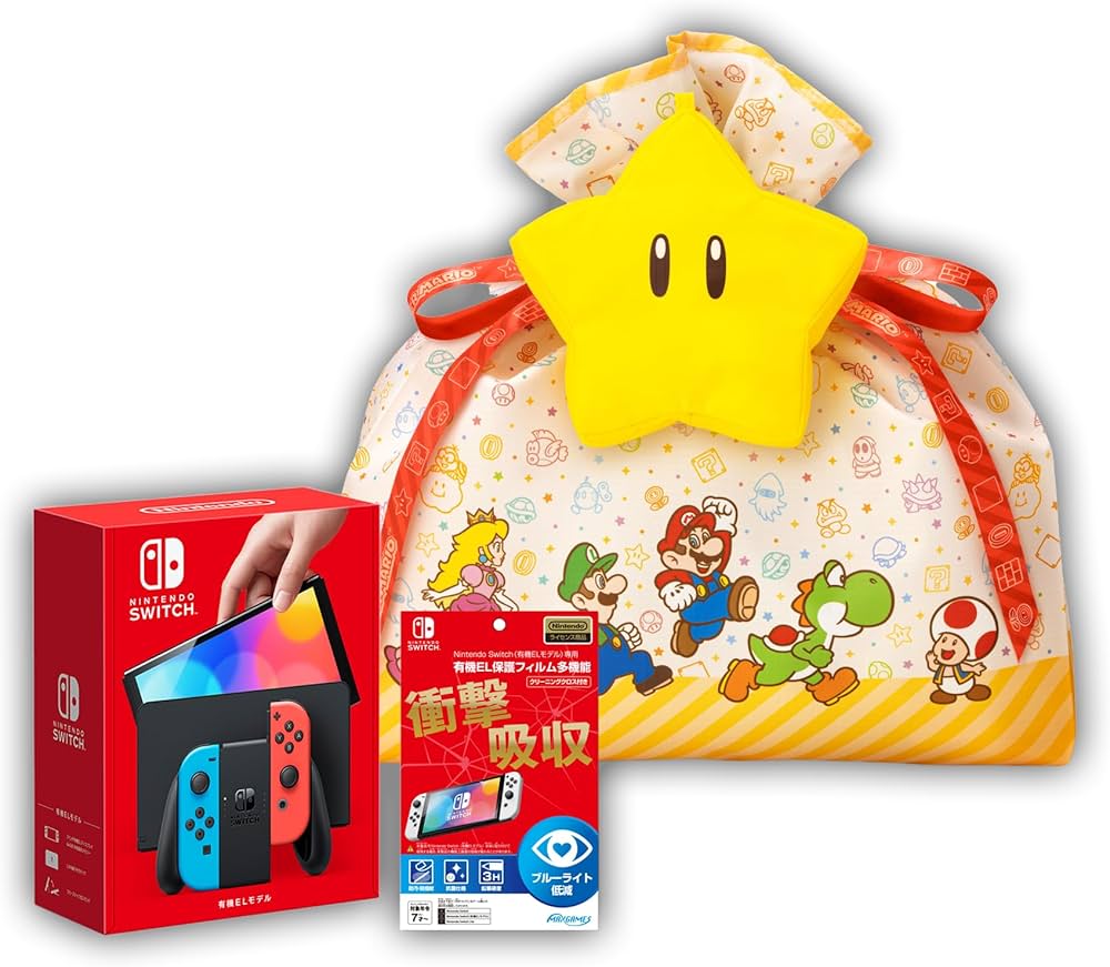 Nintendo Switch 本体 マリオ同梱版 シェル交換品 Amazon.co.jp