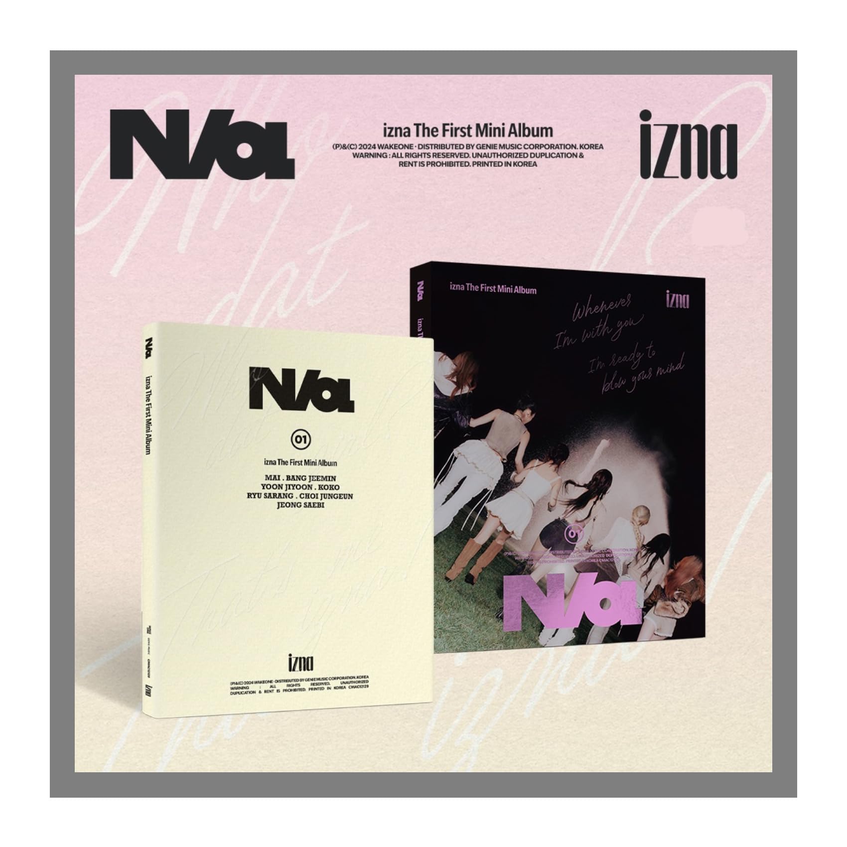 Amazon.co.jp: izna N/a 1st Mini Album with Tracking Sealed