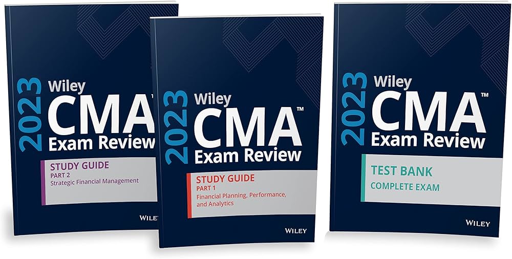 Buy Wiley Cma Exam Guide and Online Test Bank 2023: Complete Set