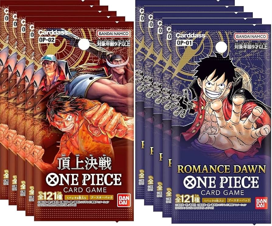 Amazon.co.jp: まとめ売り ワンピース ロマンスドーン＆頂上決戦 各5