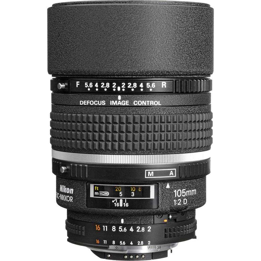 Amazon.com : Nikon AF FX DC-NIKKOR 105mm f/2D Telephoto Lens with