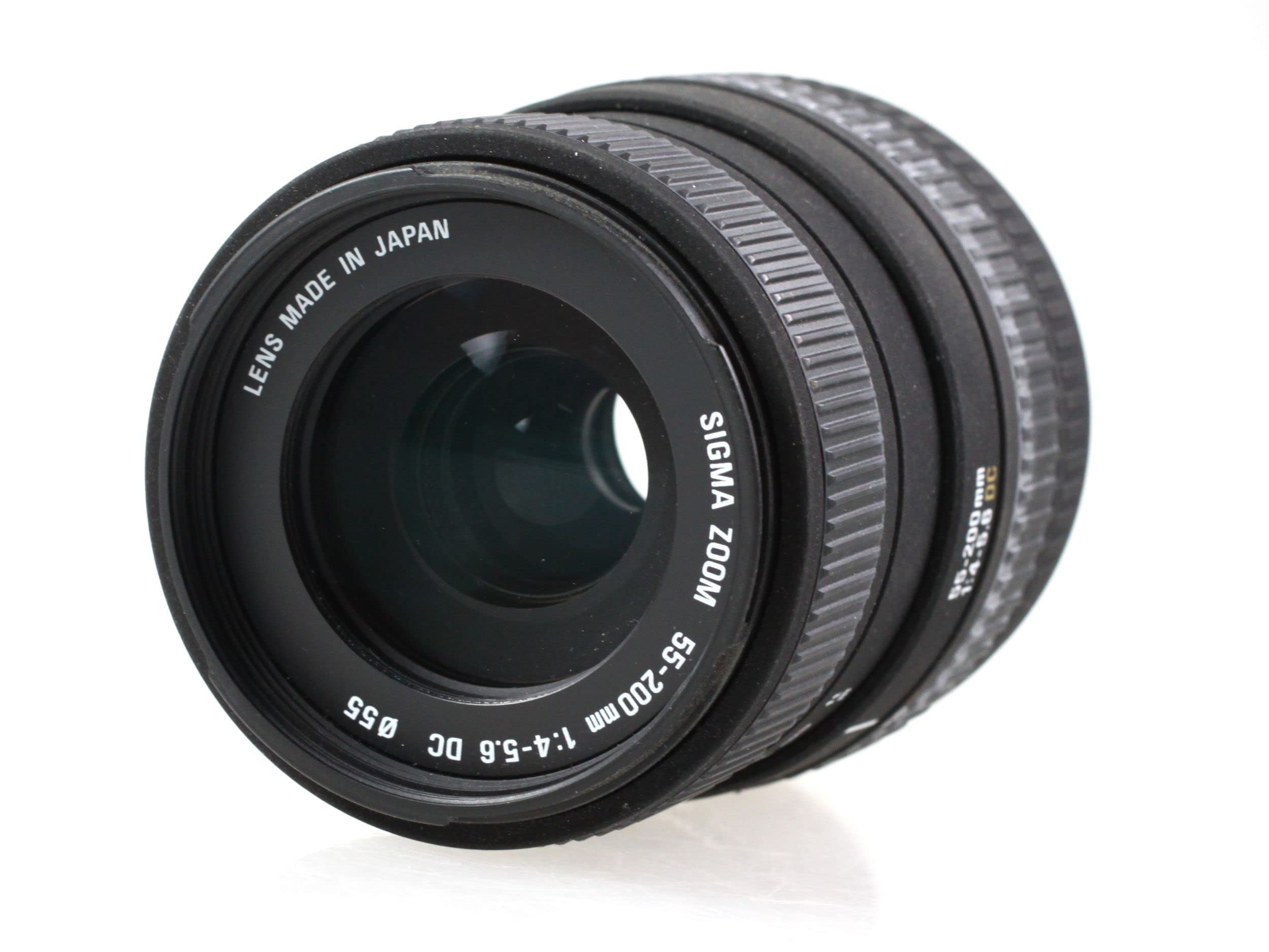 Amazon.com : Sigma 55-200mm f/4-5.6 DC Telephoto Zoom Lens for