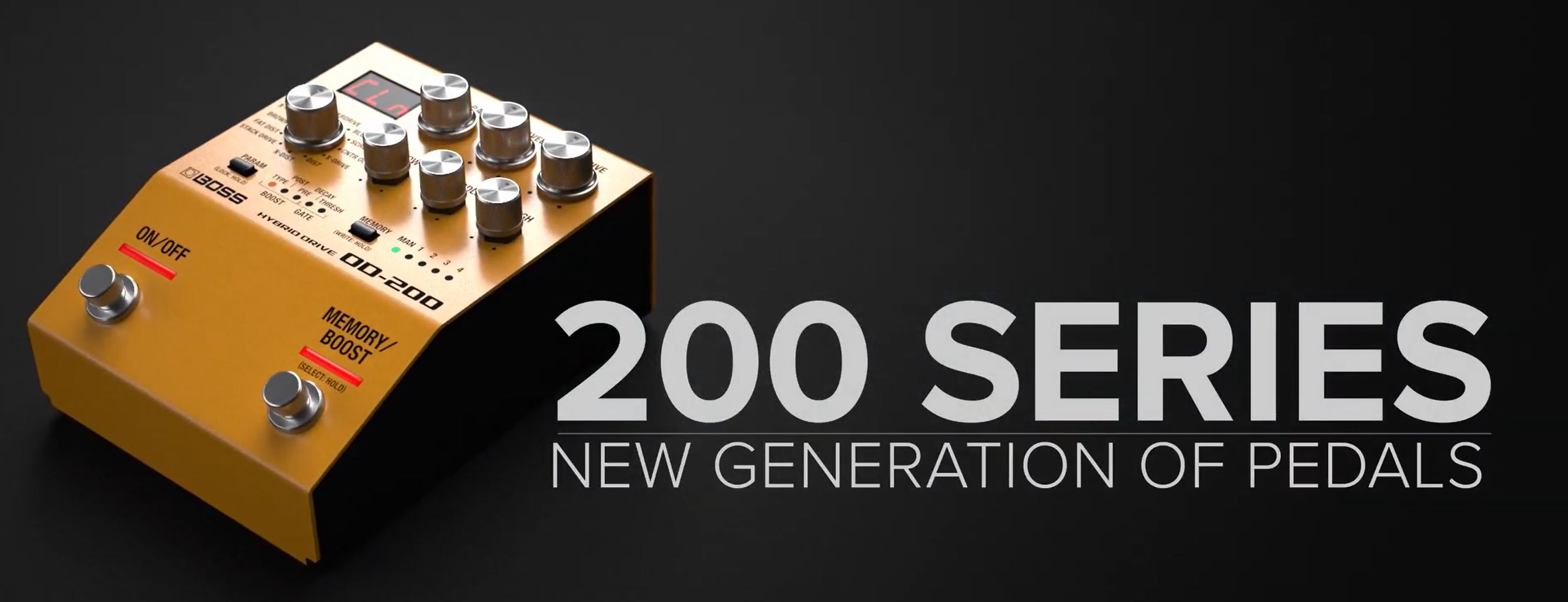 Amazon.com: BOSS OD-200 Hybrid Drive Guitar Pedal (OD-200