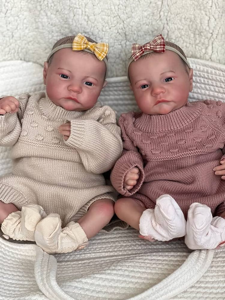 Amazon | Zero Pam リボーンドール 双子 赤ちゃん 19インチ リアルな