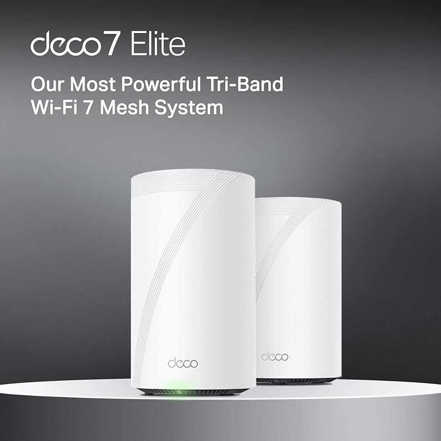 Amazon.com: TP-Link Deco 7 Elite BE85 Tri-Band WiFi 7 BE22000