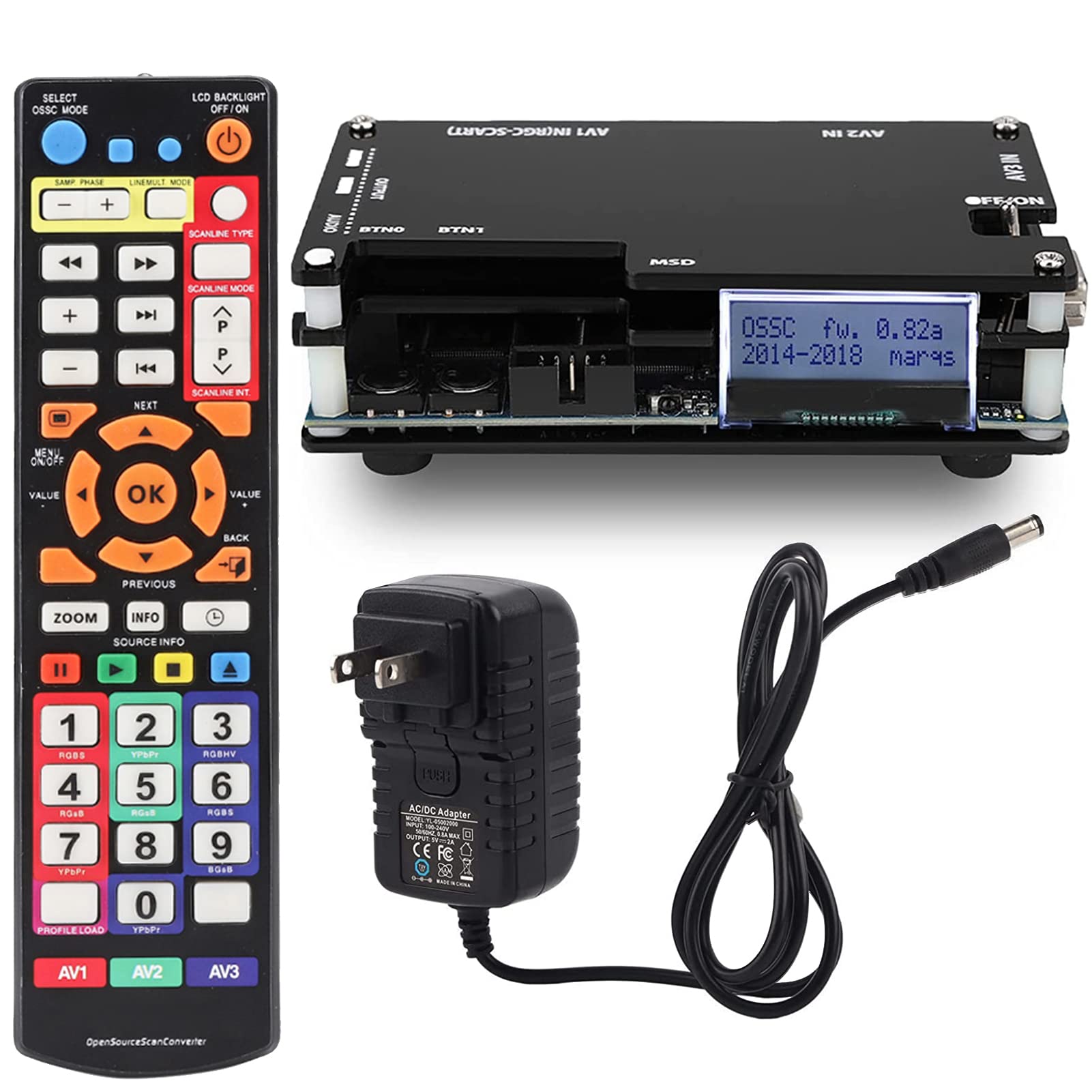 Amazon | OSSC オープンソーススキャンコンバーター SCART付き VGA