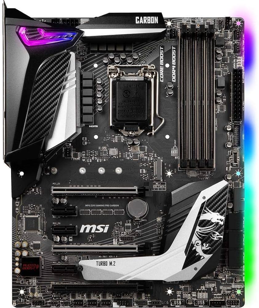 Amazon.com: MSI MPG Z390 Gaming PRO Carbon LGA1151 (Intel 8th and
