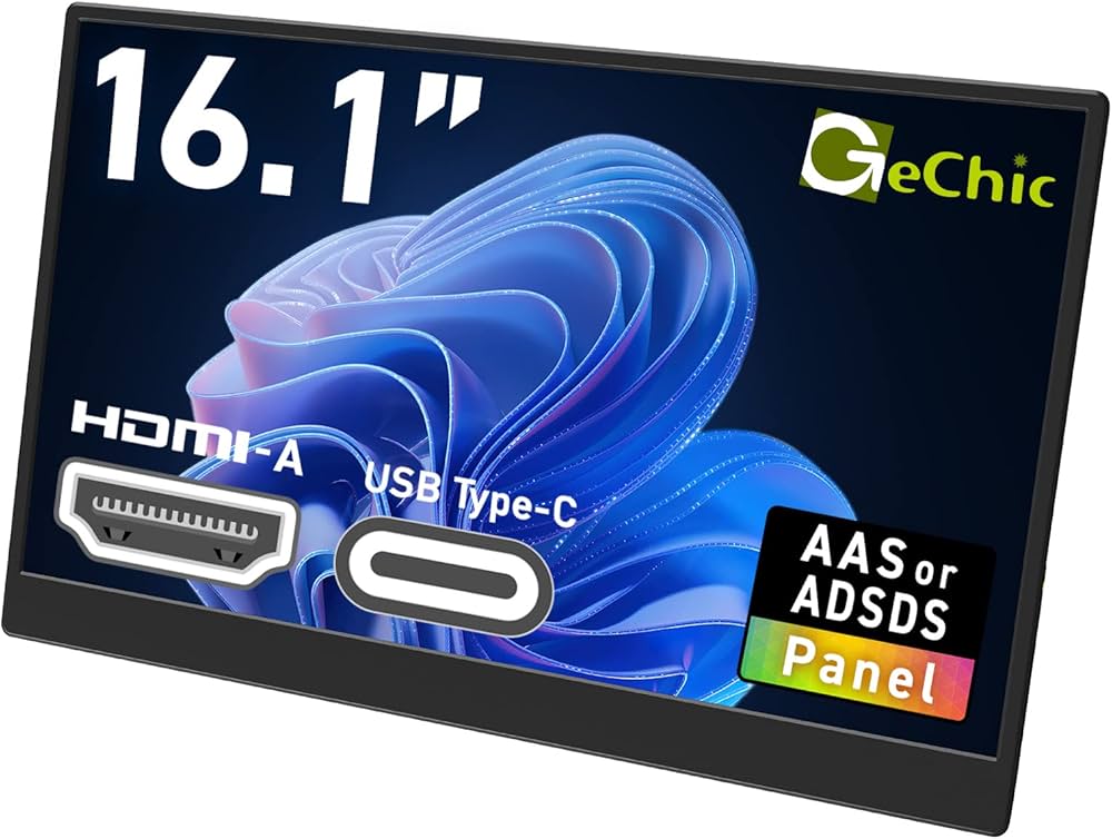 Amazon.co.jp: GeChic Corporation GeChic ゲシック モバイルモニター