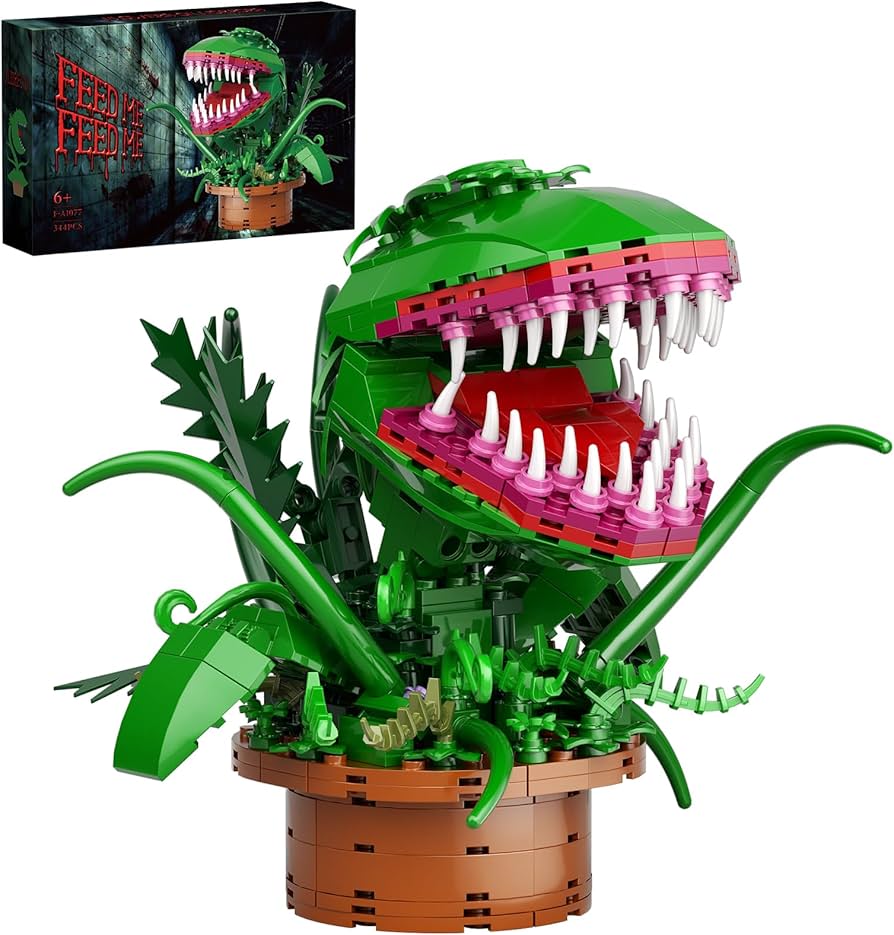 Amazon.com: Audrey II Building Block Kit, Cannibal Flower Building