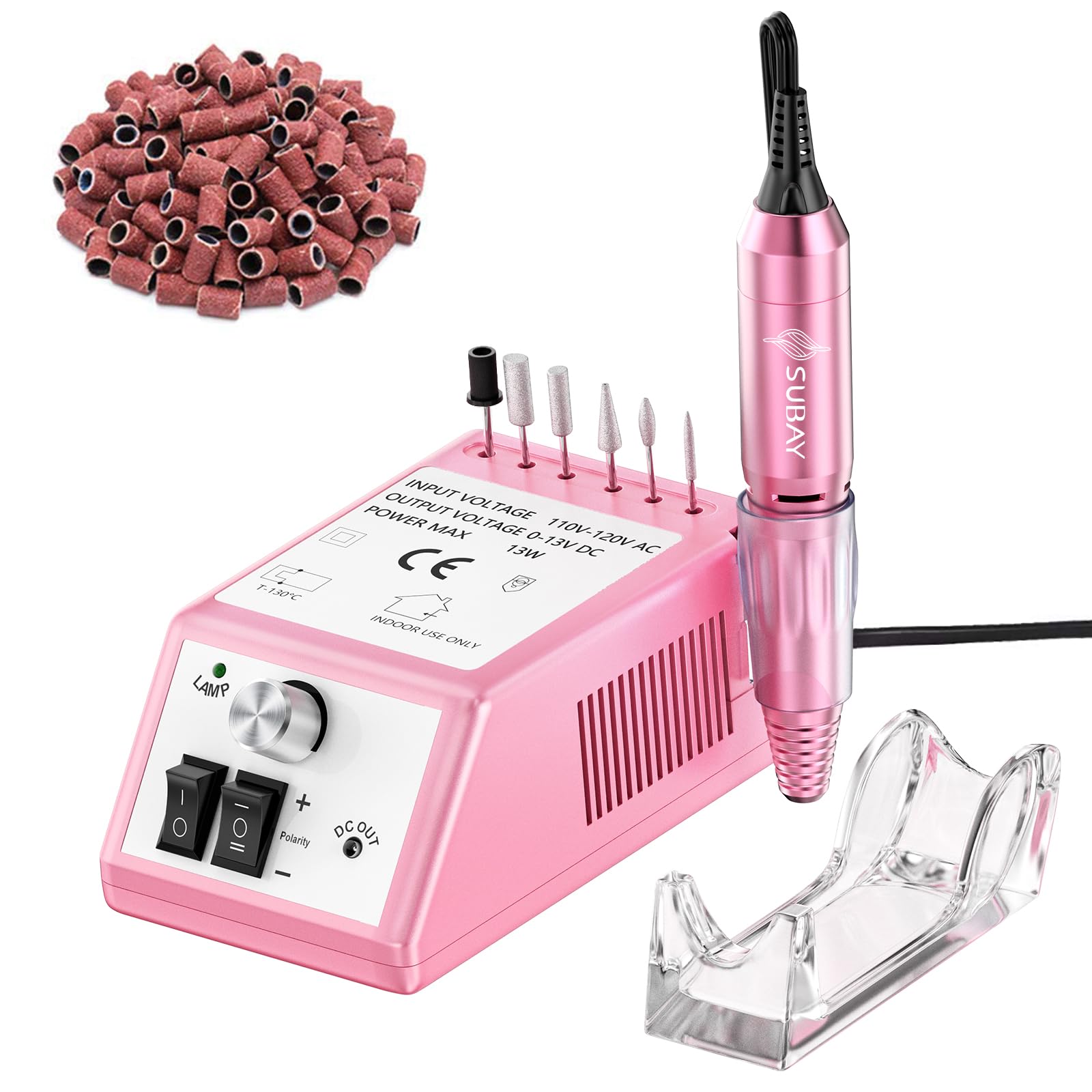 Amazon.com: Subay Professional Finger Toe Nail Care Electric Nail