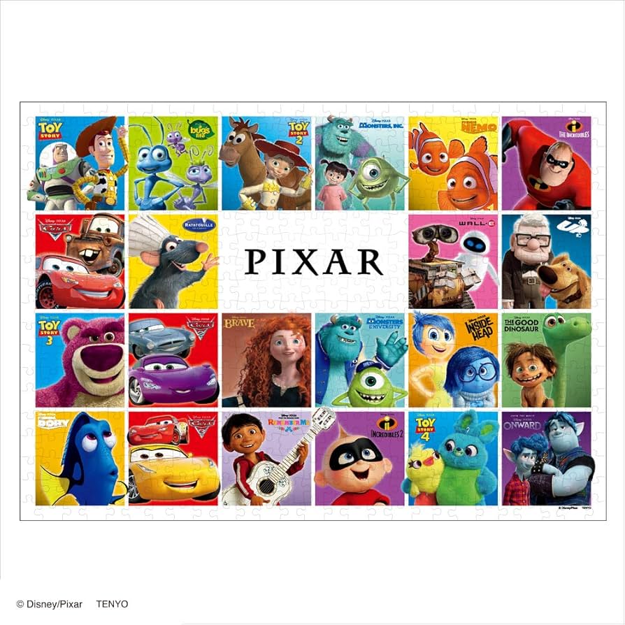 Amazon.co.jp: Disney Pixar Lineup 500 Piece Jigsaw Puzzle (35x49cm