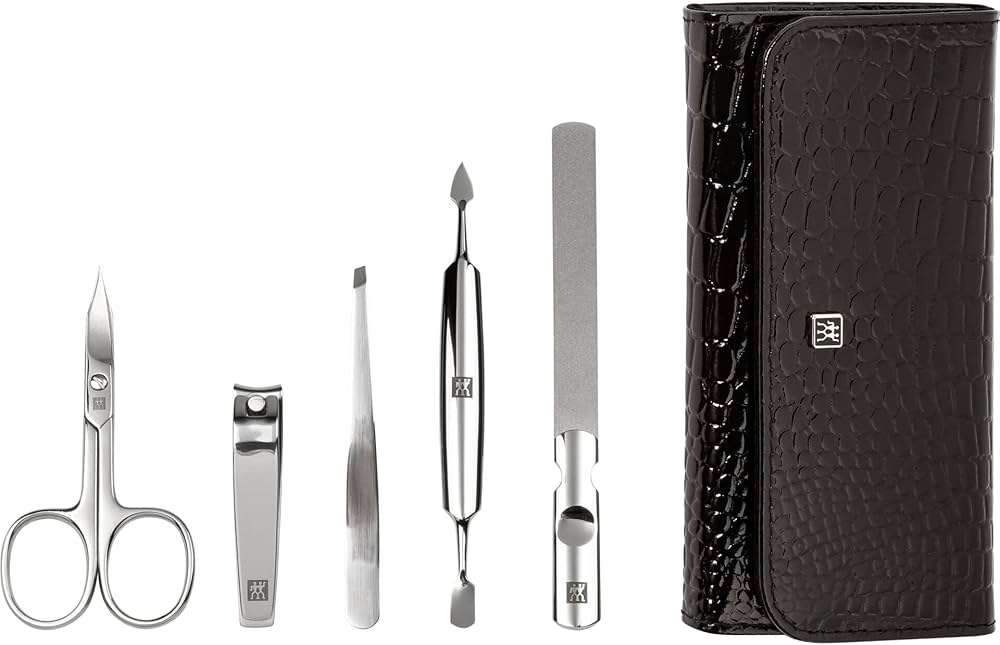 Amazon.com : ZWILLING Manicure Set (5-Piece, Scissors, Clippers