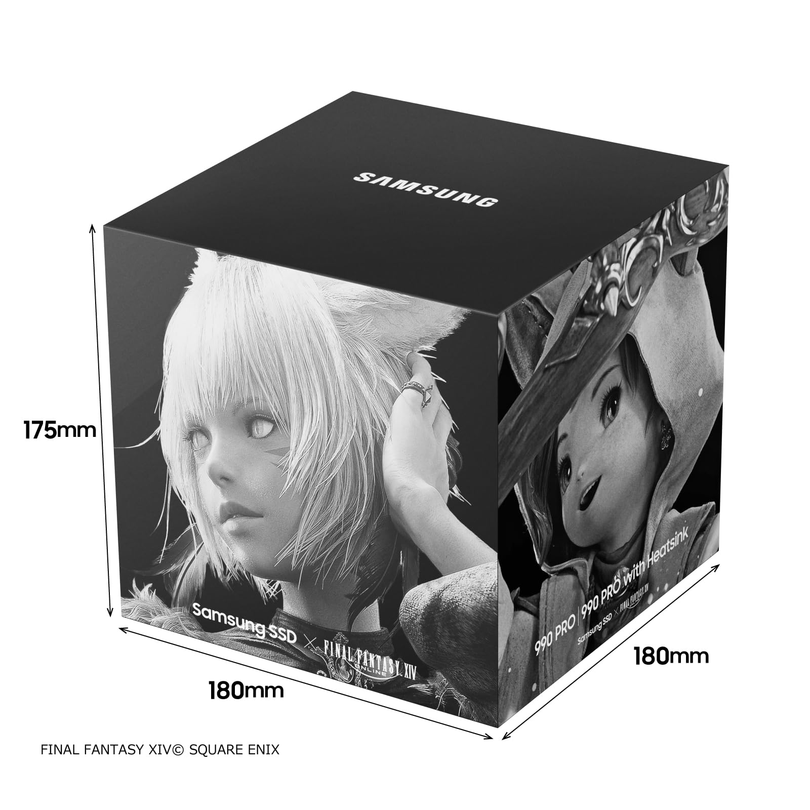 Amazon | Samsung 990 PRO ヒートシンクモデル 2TB FF14 コラボ記念