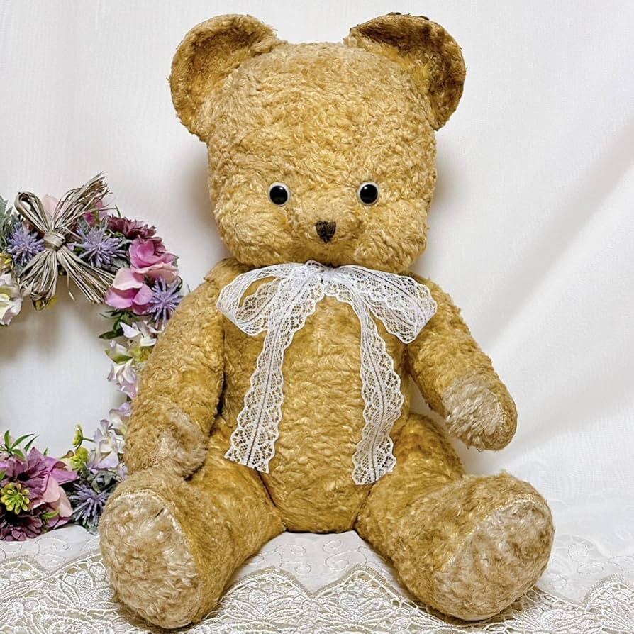 Amazon.co.jp: プクちゃん ぷくぷくほっぺ アンティークベア オランダ