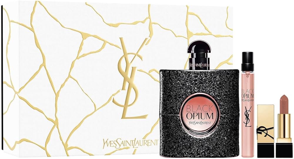 Amazon.com : Black Opium by Yves Saint Laurent for Women - 3 Pc
