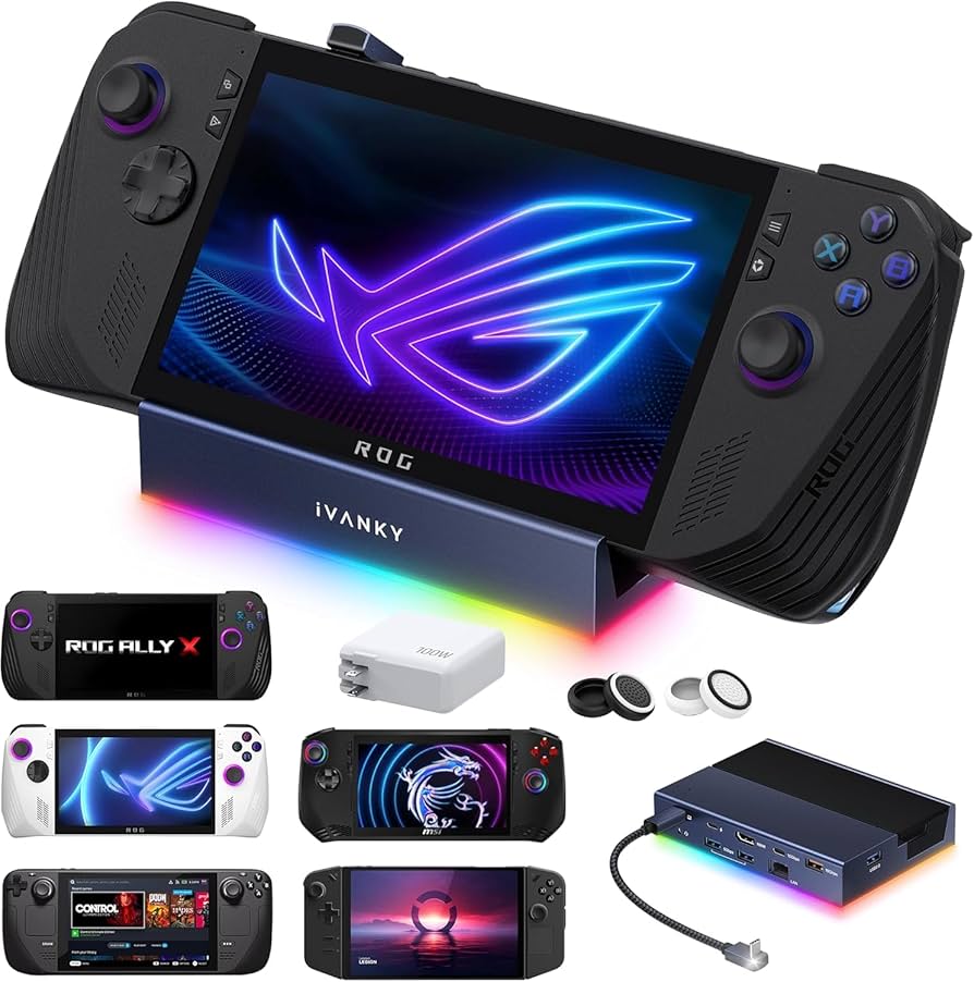 Amazon.co.jp: iVANKY 14-in-1 RGB 4K@120Hzドック ROG Ally X/Legion