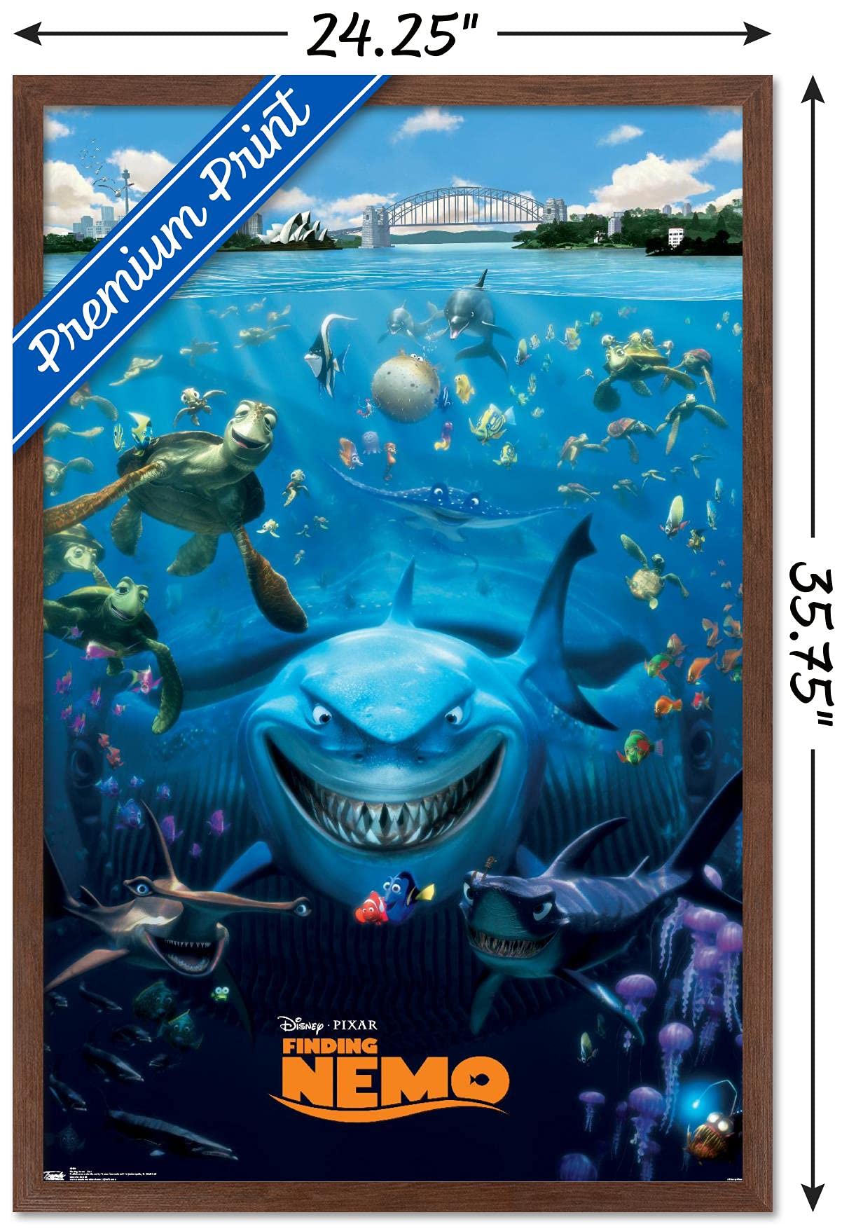 ☆ファインディングニモ/B2ポスター/ディズニー/アニメ/ピン穴無/映画