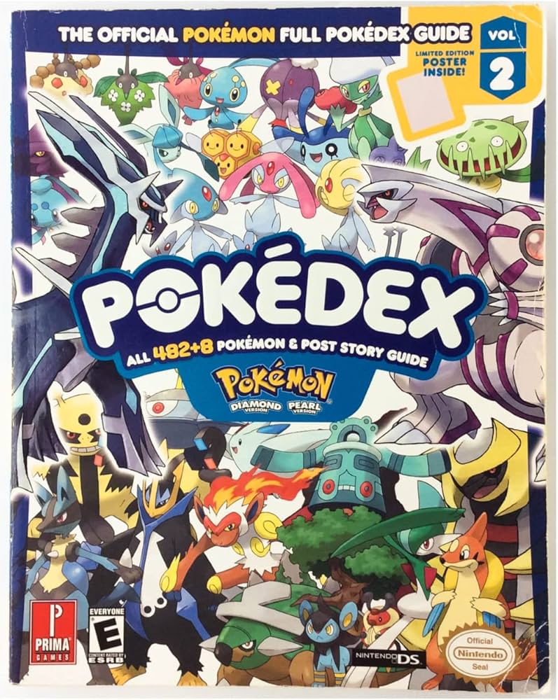 Pokemon Diamond & Pearl Pokedex: Prima Official Game Guide Vol. 2
