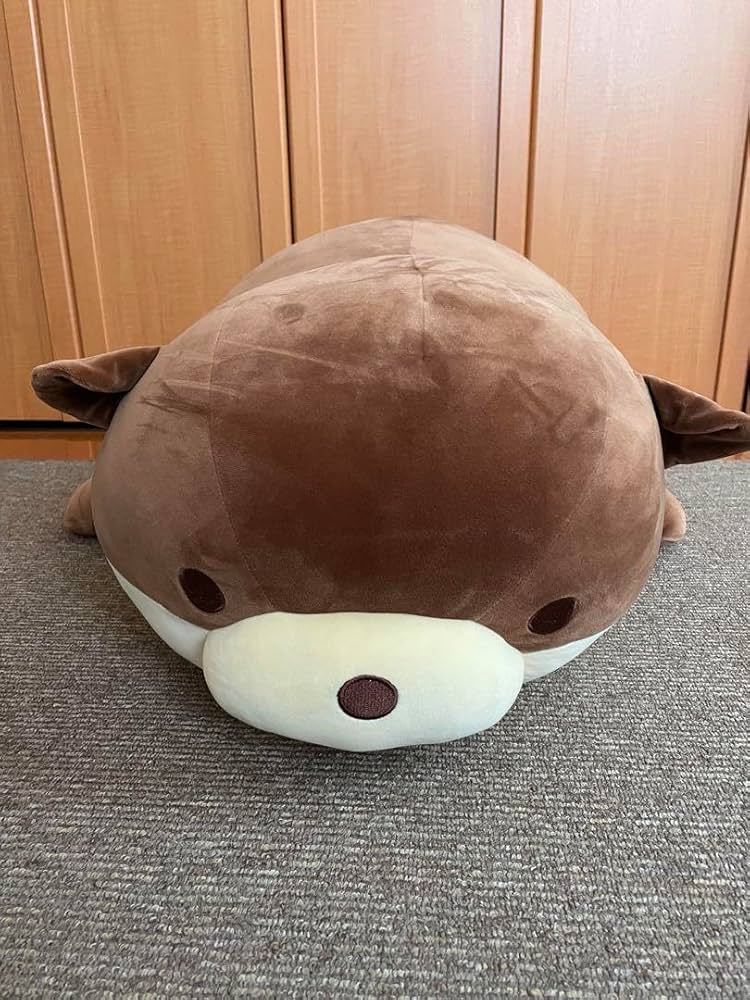 Amazon.co.jp: 大きなカワウソぬいぐるみ水族館くじ1等賞 O : おもちゃ