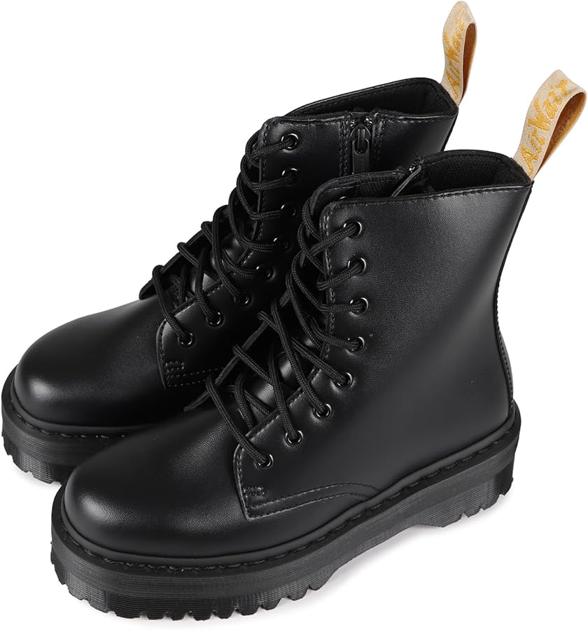 Amazon | [ドクターマーチン] 8ホール ブーツ 厚底 メンズ レディース