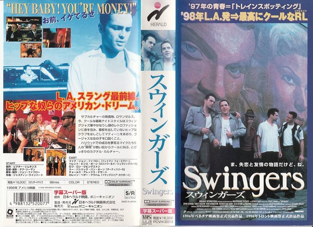 Amazon.co.jp: スウィンガーズ【字幕版】 [VHS] : ジョン・ファブロー