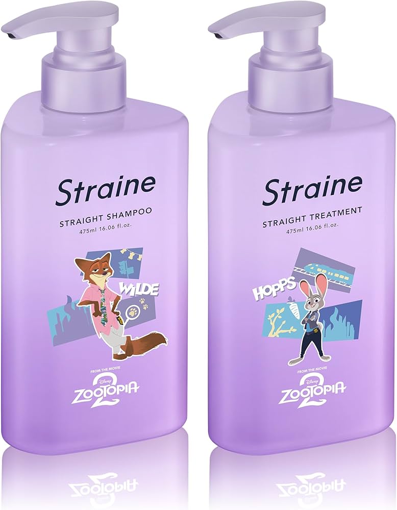 Amazon | Straine シャンプートリートメントセット ズートピアコラボ