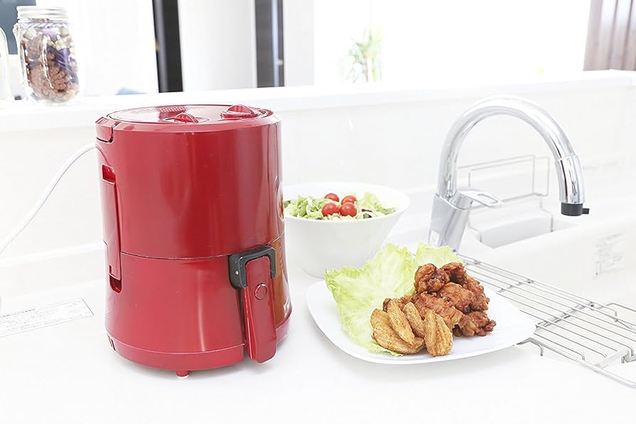 Amazon.co.jp: ROOMMATE ゼロフライヤーミニ レッド : ホーム＆キッチン