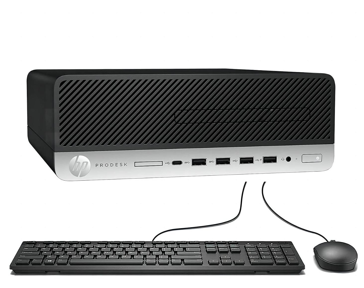 HP ProDesk 600 G5 SFF Desktop Computer, Intel Core i5-9500 to 4.1
