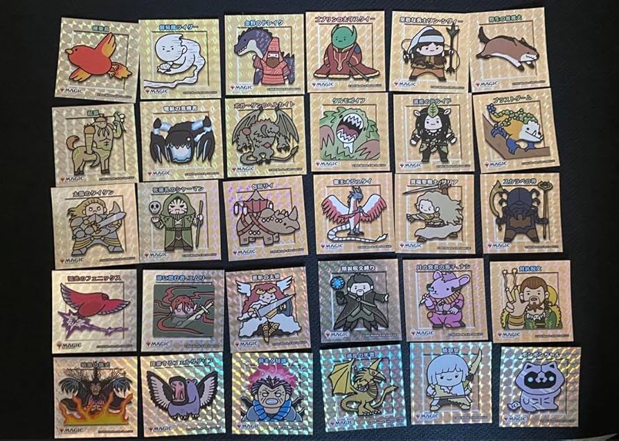 MTG FF ちびキャラシール バインダー プレリリース ダイス セット MTG