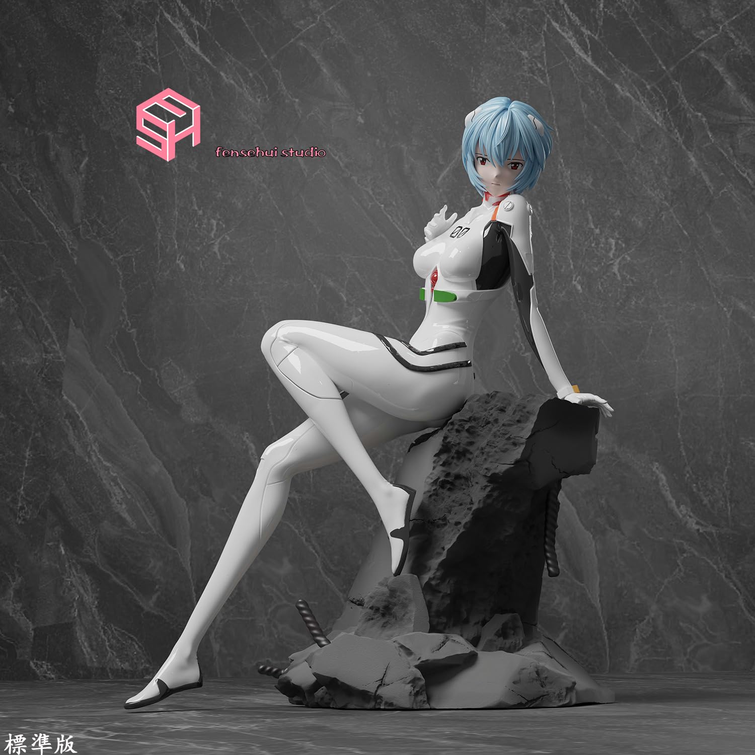 Amazon.co.jp: 綾波レイ あやなみれい フィギュア 1/6スケール 塗装