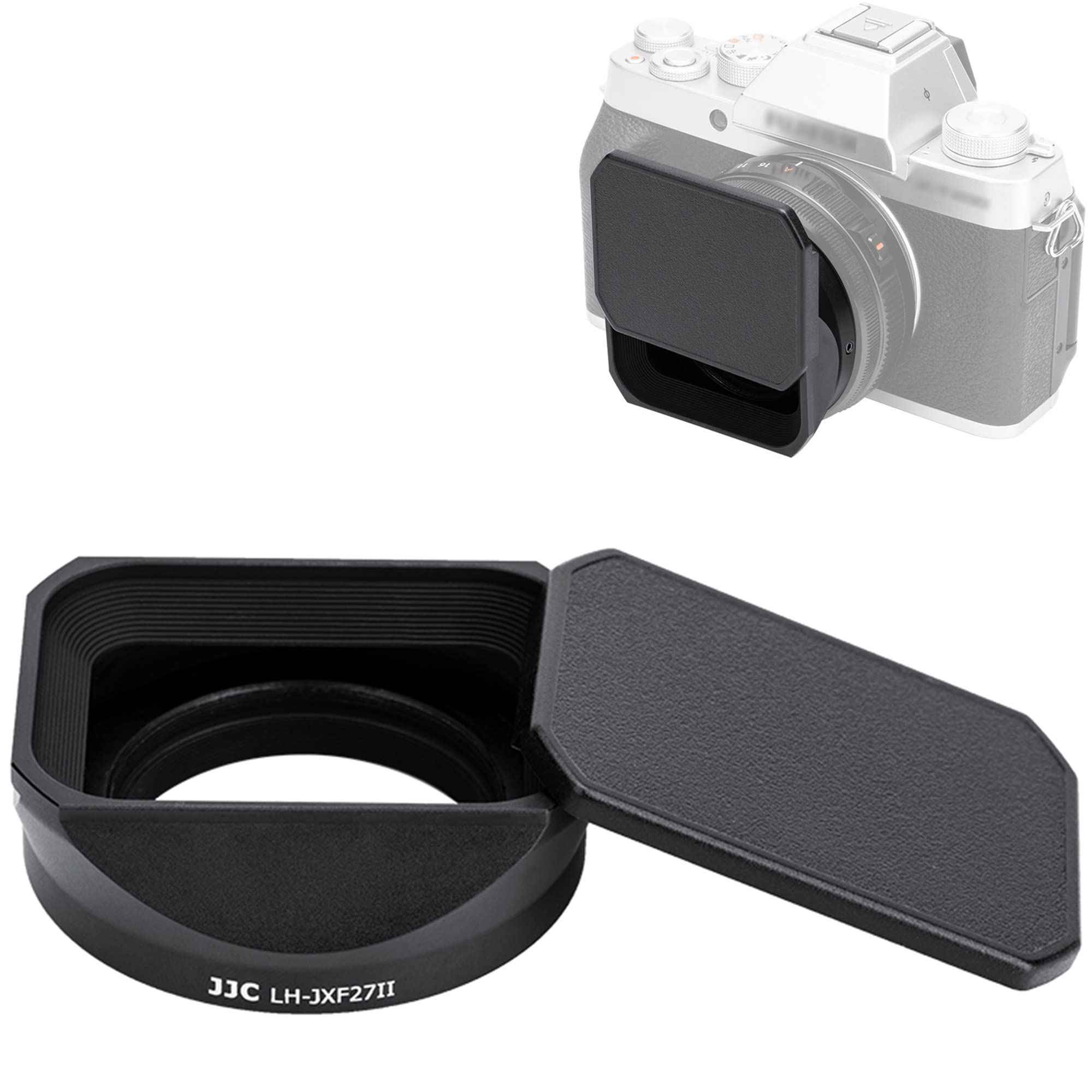Amazon.com : JJC Square Metal Camera Lens Hood Cover with Lens Cap