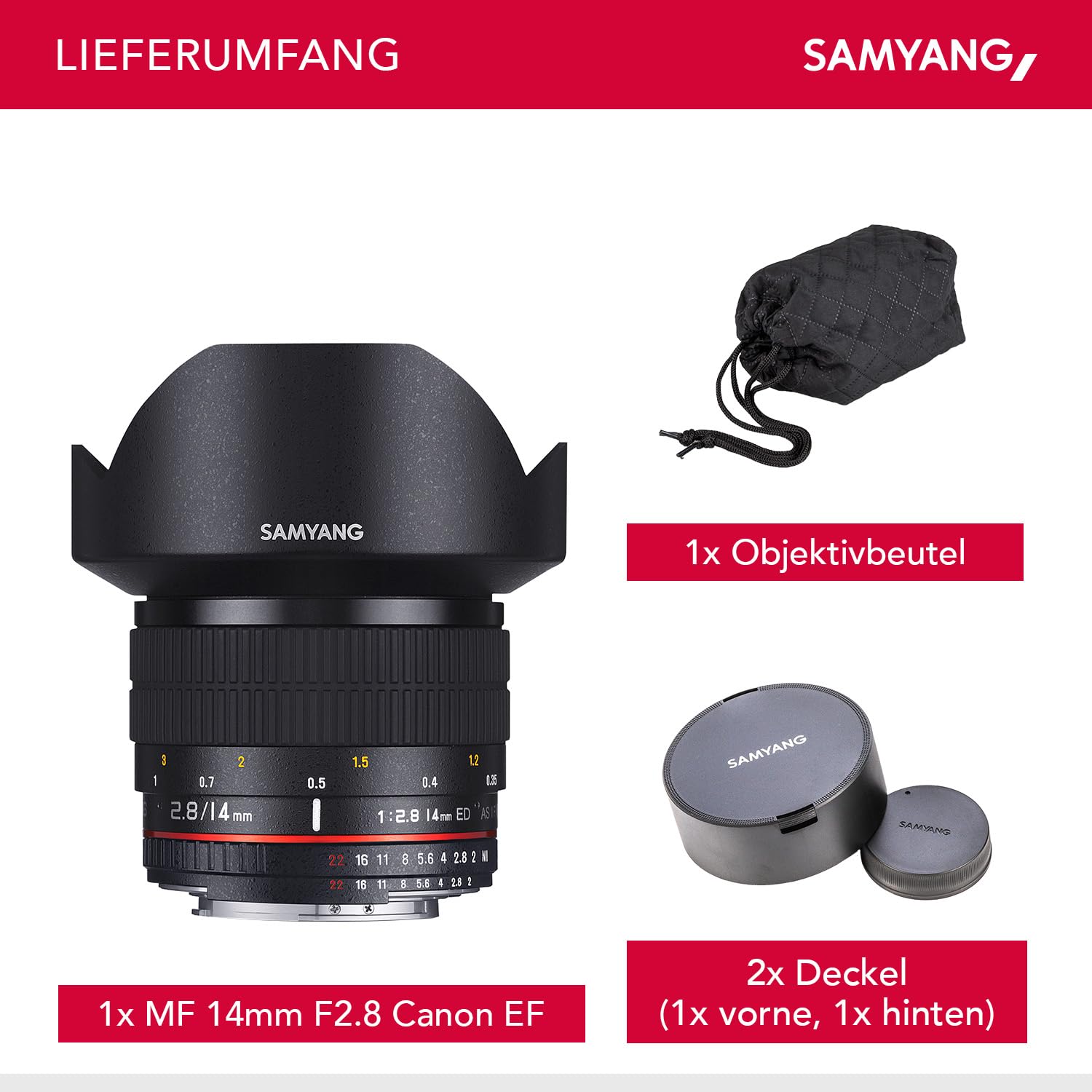 Amazon.co.jp: Samyang 14mm f/2.8 IF ED UMC Aspherical : Electronics