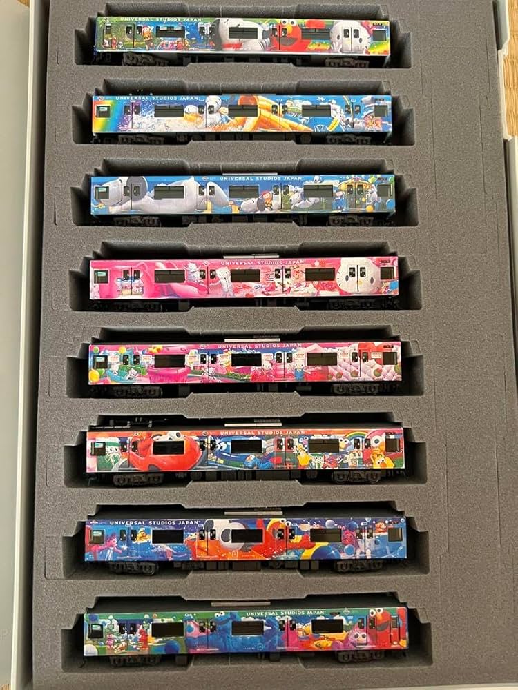 Amazon.co.jp: Nゲージ 201系 大阪環状線 USJラッピング車 ゆめ咲線