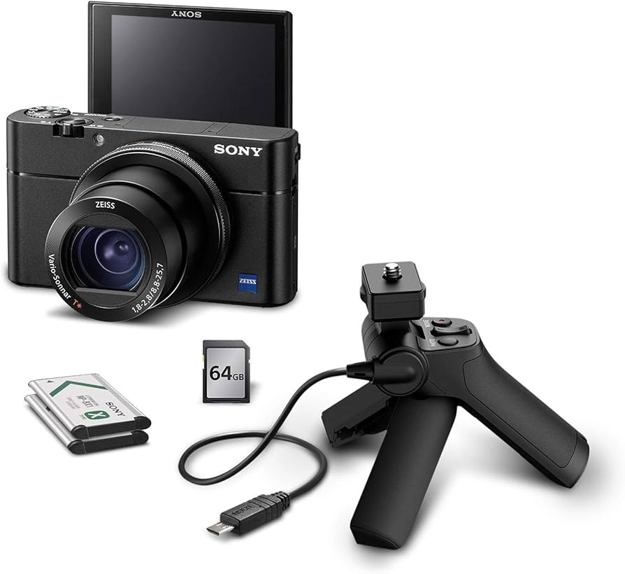 Sony RX100M3 Video Creator Kit with Shooting Grip, Media Card