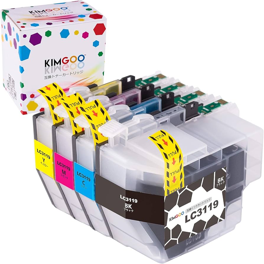 Amazon.co.jp: ブラザー Brother LC3119-4PK LC3117-4pk 大容量 4色
