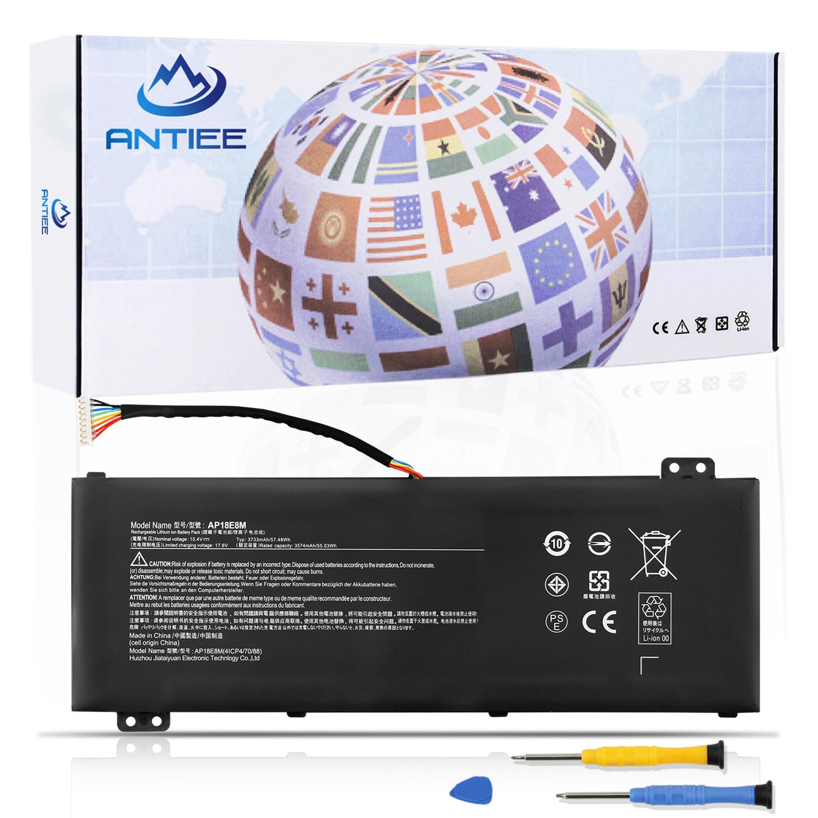 Amazon.com: AP18E7M AP18E8M Battery for Acer Nitro 5 AN515-54