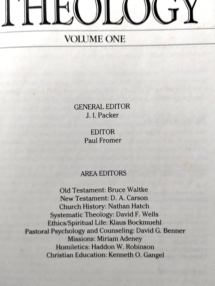 The Best in Theology, Vol. 1: J. I. Packer, Paul Fromer