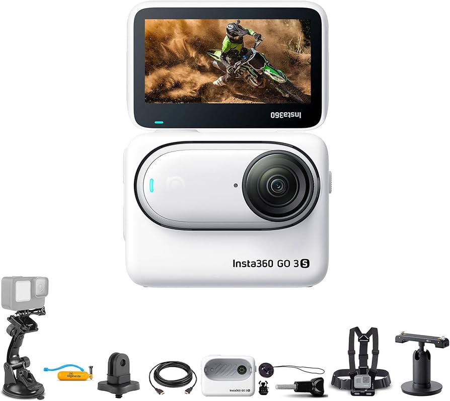 Amazon.com : Insta360 GO 3S (White) 64GB Tiny Mighty 4K Action