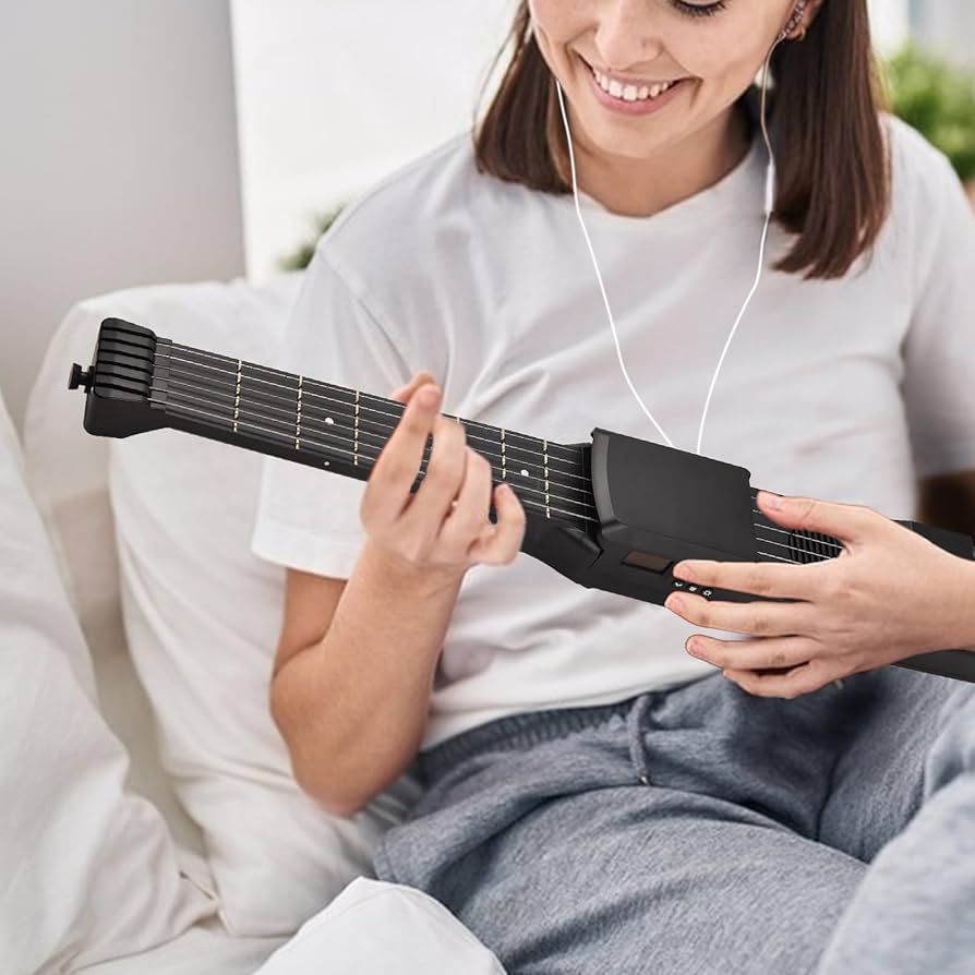 Amazon.co.jp: BCDYH 7フレット スマートエレキギター サイレント練習