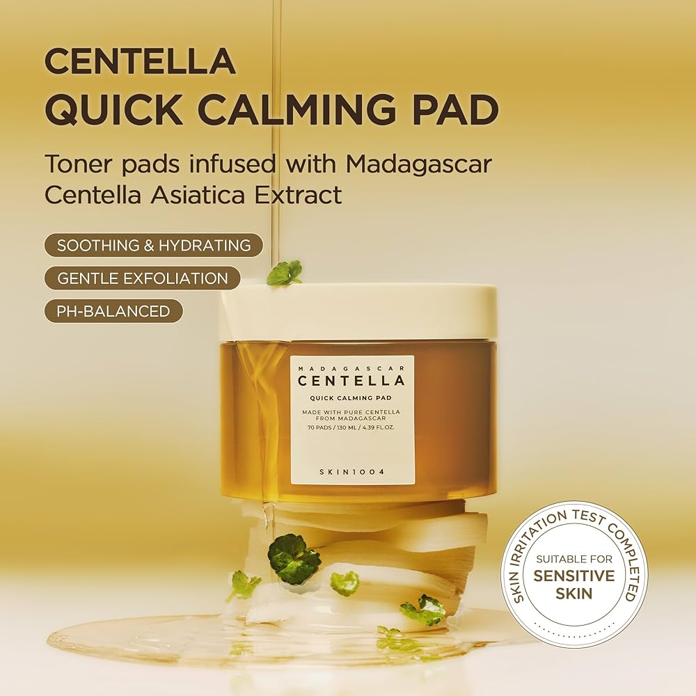 Amazon.com: SKIN1004 Centella Quick Calming Pad, 70 Pads, Korean