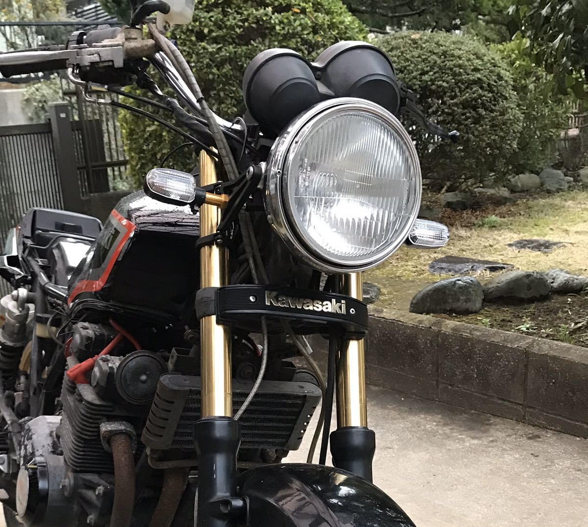 CBX400F CBX550F 当時物 キジマ Kijima 三又カバー CBX400F CBX550F